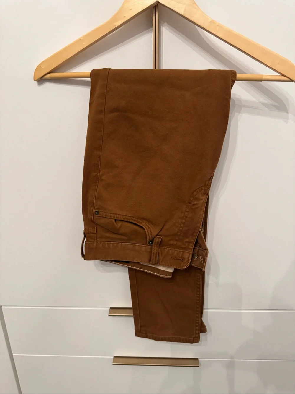 Banana Republic Rust Brown Slim Pants